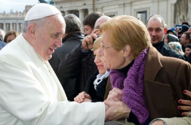 La madre de Saldaño: El Papa pidió que se le perdone la vida a mi hijo