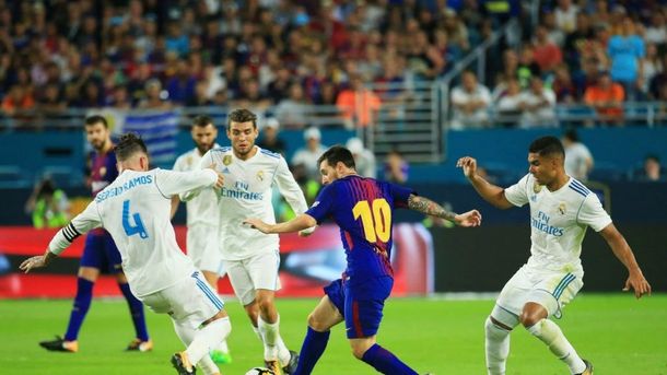 Supercopa de España: Real Madrid le ganó al Barcelona en el partido de ida