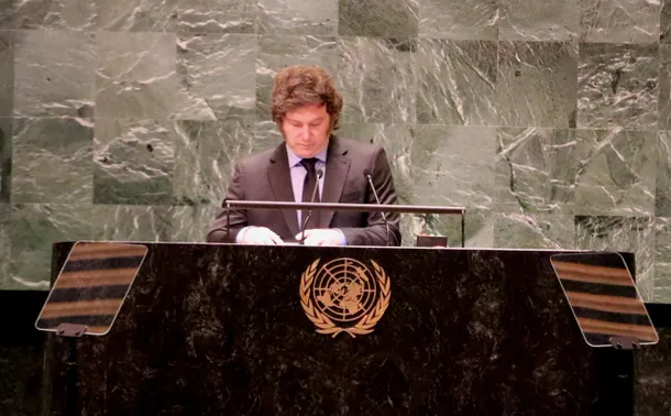 Javier Milei debutó en la Asamblea de las Naciones Unidas con un duro discurso contra la ONU