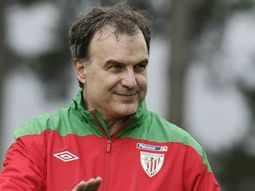 a su manera, bielsa se mostro muy contento por newells a su manera, bielsa se mostro muy contento por newells