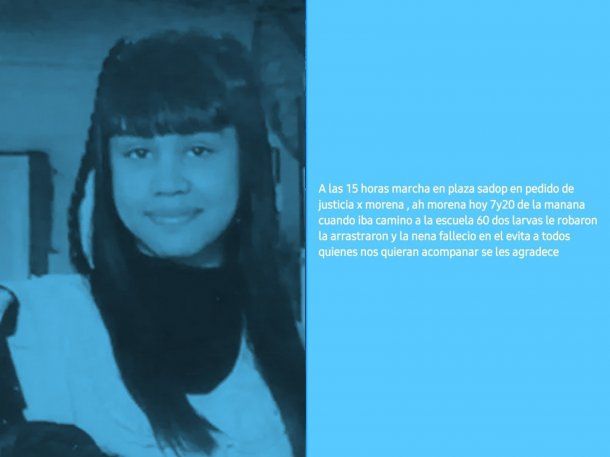 Lanús: convocan a una marcha por la nena de 11 años que murió tras un ataque motochorro