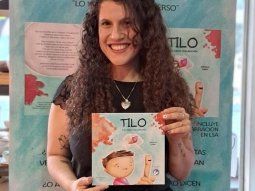 Natalia Gabay, creadora del libro Tilo y el dedo parlanchín.