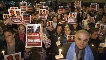 Marcha en la Embajada Rusa en Buenos Aires Marcha en la Embajada Rusa en Buenos Aires