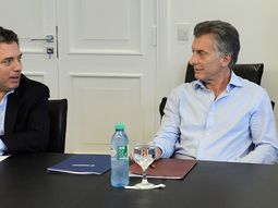 Nicolás Dujovne y Mauricio Macri
