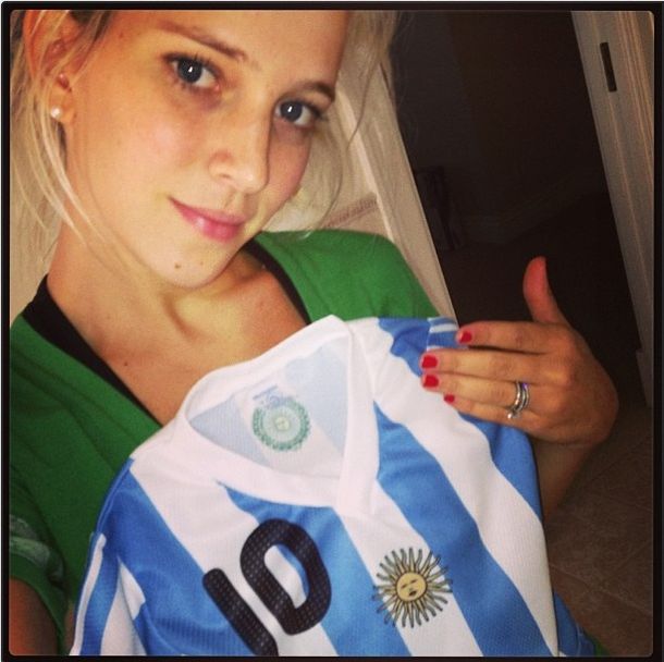 Luisana Lopilato ya tiene un regalo argentino para el mini Bublé