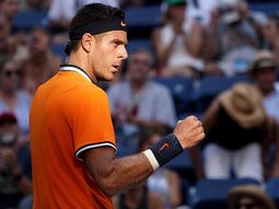 Delpo aprieta el puño