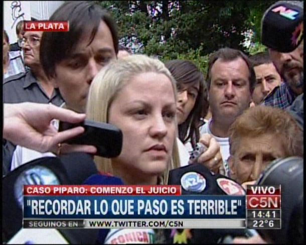 Carolina Piparo: No vi arrepentimiento en los acusados