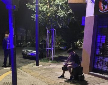 San Lorenzo: foto viral de Cerutti ¿esperando Uber?