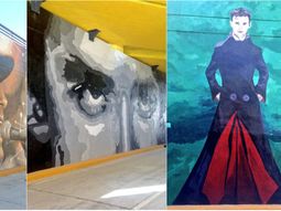 Estos son algunos de los murales que homenajean al ex líder de Soda Stereo