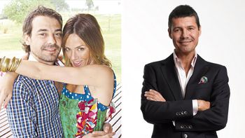 el divertido cruce entre peter y tinelli por su casamiento el divertido cruce entre peter y tinelli por su casamiento