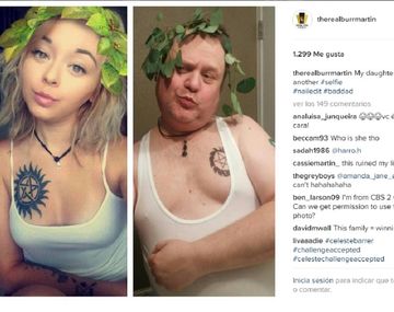 Parodia a su hija para que deje de sacarse fotos sexy en Instagram