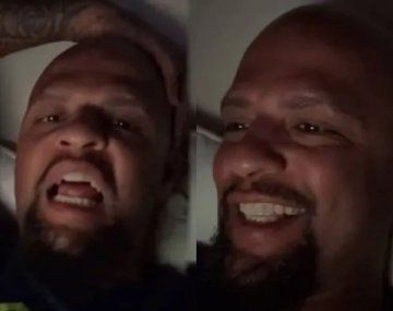 Video: Felipe Melo se burló de River por la final perdida ante Talleres