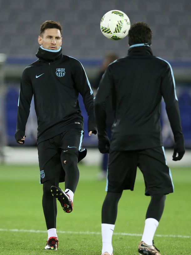 Messi entrenó con normalidad y dejó señales positivas para la final ante River