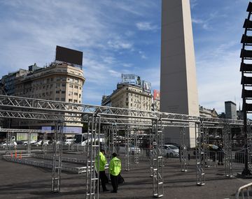 Atención: la 9 de Julio está totalmente bloqueada por el campeonato del asado