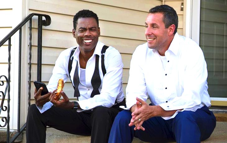 Chris Rock Adam Sandler protagonizan The Week of