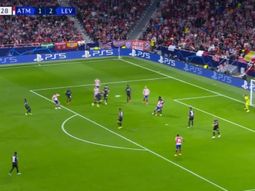 El golazo de Rodrigo De Paul en Atlético de Madrid - Bayer Leverkusen
