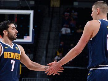 Jokic, compañero de Campazzo, fue elegido como MVP de la temporada regular de la NBA