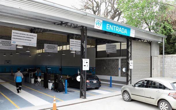 En provincia hay que hacer la VTV en los sitios habilitados habituales.