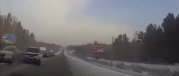 Un conductor grabó el momento exacto de su muerte en plena ruta