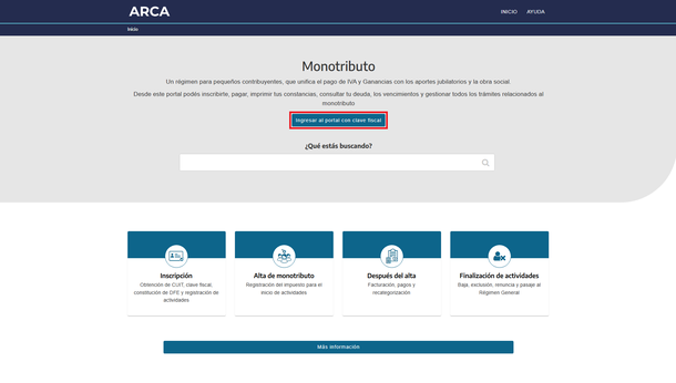 Paso a paso para cambiar la categoría del monotributo Paso a paso para cambiar la categoría del monotributo