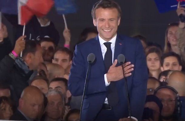 Emmanuel Macrón ganó la reelección como presidente de Francia
