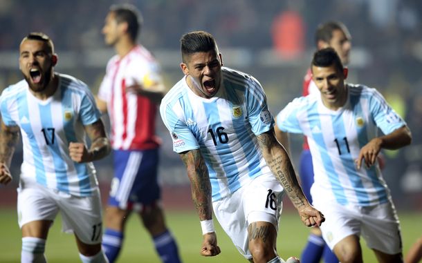 Con estos seis goles, Argentina goleó a Paraguay