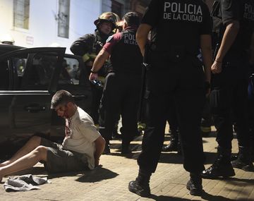 Detuvieron a un hombre que arrojó una bomba molotov&nbsp;