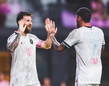 Lionel Messi y Rodrigo De Paul, protagonistas de la nueva victoria de Inter Miami.