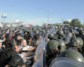 La represión de Gendarmería en Panamericana y 197