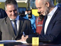 Marcelo DAlessandro y Horacio Rodríguez Larreta