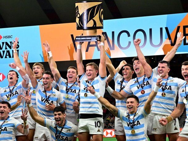 Los Pumas 7, imparables en Vancouver: vencieron a Sudáfrica y son tetracampeones