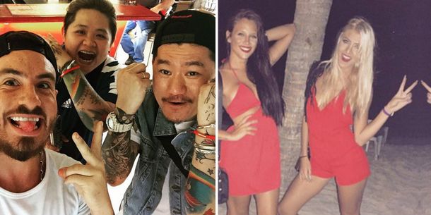 Fede Bal y Barbie Vélez viajan por separado: las fotos