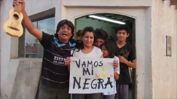 Vamos mi negra: mirá el emocionante video que le dedicó a su esposa que padece cáncer de mama