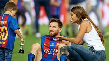 Lionel Messi triunfó otra vez con el Barcelona Lionel Messi triunfó otra vez con el Barcelona