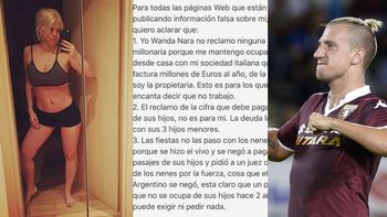 wanda nara cargo contra los medios que la acusan de no trabajar wanda nara cargo contra los medios que la acusan de no trabajar