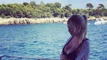 Inédita foto de Wanda embarazada. Inédita foto de Wanda embarazada.