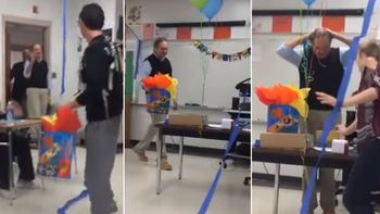 sus alumnos se enteraron que hacia 10 anos no festejaba su cumpleanos y lo sorprendieron sus alumnos se enteraron que hacia 10 anos no festejaba su cumpleanos y lo sorprendieron