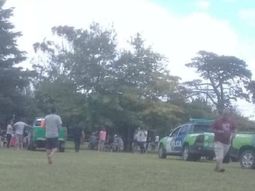 Nene ahogado en la colonia: Mi marido se chocó con él en el fondo de la pileta