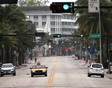 Miami quedó desértica ante la inmenten llegada del huracán Irma