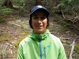 Natalia, la montañista rescatada