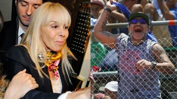 Claudia Villafañe y Diego Maradona, sin acuerdo en la mediación Claudia Villafañe y Diego Maradona, sin acuerdo en la mediación