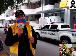 VIDEO: Un movilero se enteró en vivo que su esposa murió por coronavirus