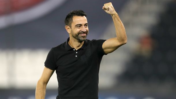 Xavi Hernández es ídolo del Barcelona