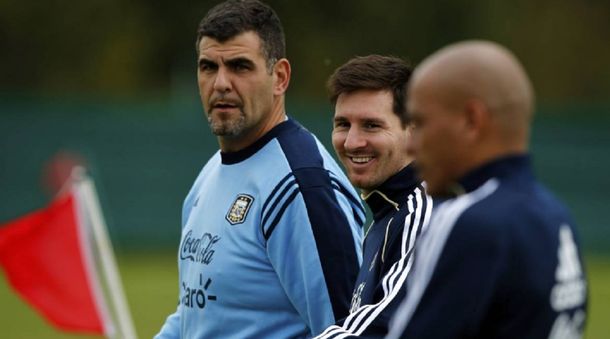 Dady es un fiel ladero del mejor jugador del mundo