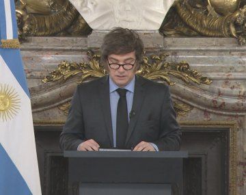 El discurso completo de Javier Milei en la cadena nacional