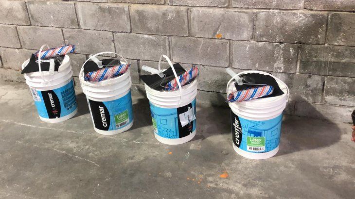 Narcotráfico: distribuían la droga en baldes de pintura en al menos cuatro provincias