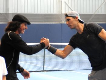 Guillermo Vilas se quedó sin récord, pero igual felicitó a Rafa Nadal