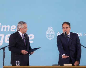Alberto Fernández le tomó juramento a Maggiotti como ministro de Desarrollo Territorial y Hábitat