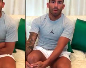 El adiós de Tevez a los hinchas de Boca