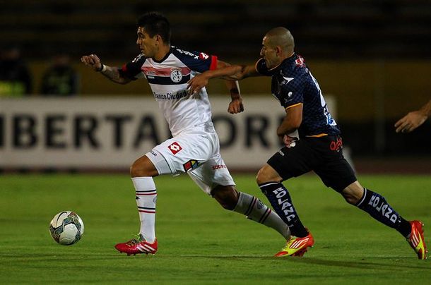 En el final, San Lorenzo dejó escapar el triunfo en Ecuador y se complica en la Copa